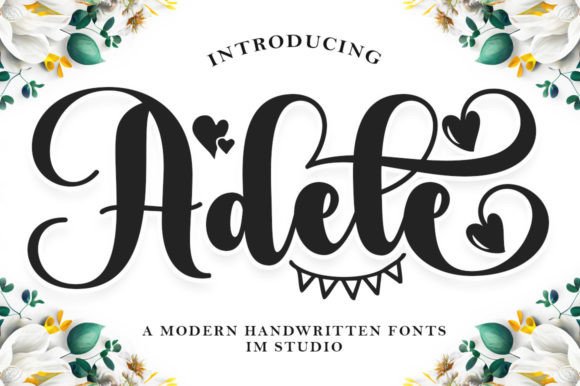 Adele: The Handwritten Style for Modern Branding
