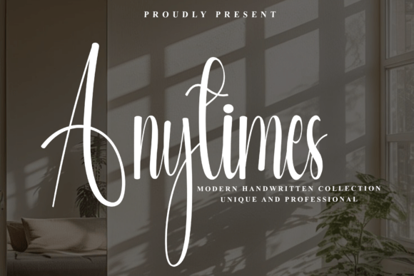 Anytimes: Graceful Typography for Elevated Design