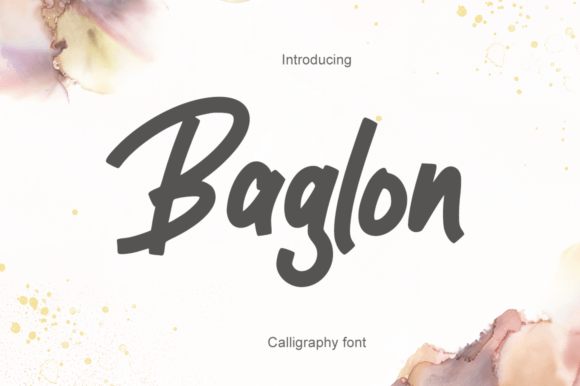 Baglon: A Fresh Take on Classic Handwritten Style