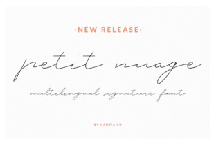 Bring a Human Touch to Your Work with the Petit Nuage Font