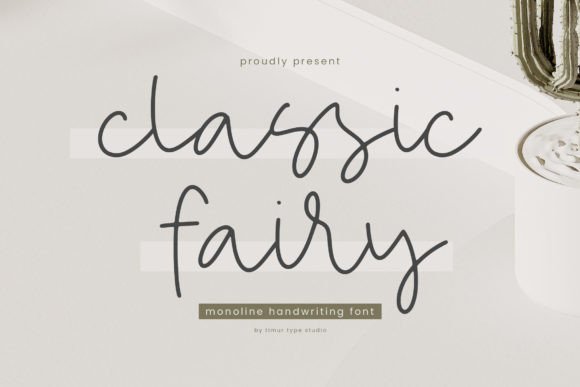 Classic Fairy: A Handwritten Font for Bold Branding