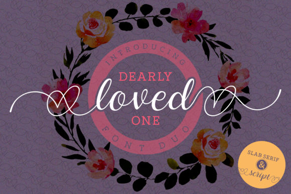 Dearly Loved One: A Handwritten Font with Heart