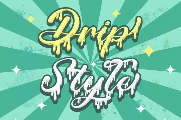 Drip Style: The Handwritten Font That Sells Sweets and Crafts
