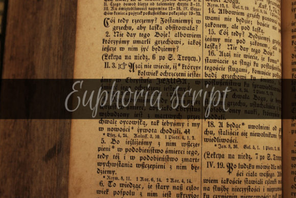Euphoria: The Handwritten Font for Elegant Branding