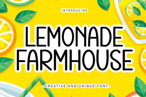 Lemonade Farmhouse: More Than Just a Sweet Font