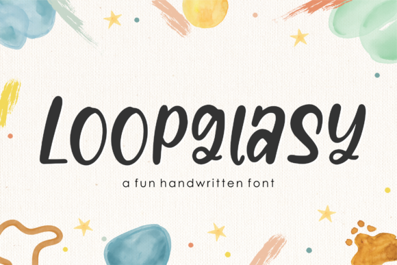 Loopglasy: A Handwritten Font That Truly Catches the Eye