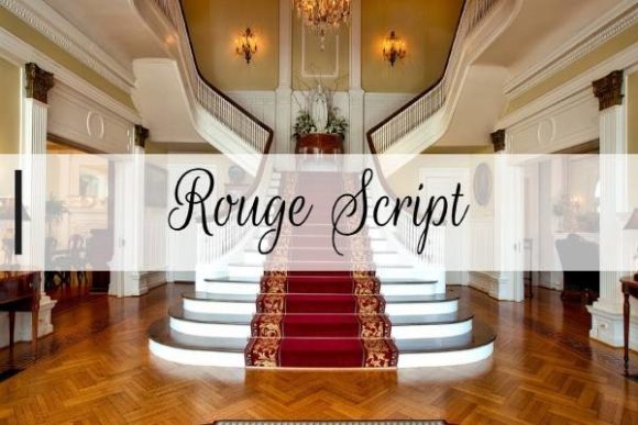 Rouge: The Handwritten Font for Elegant Design