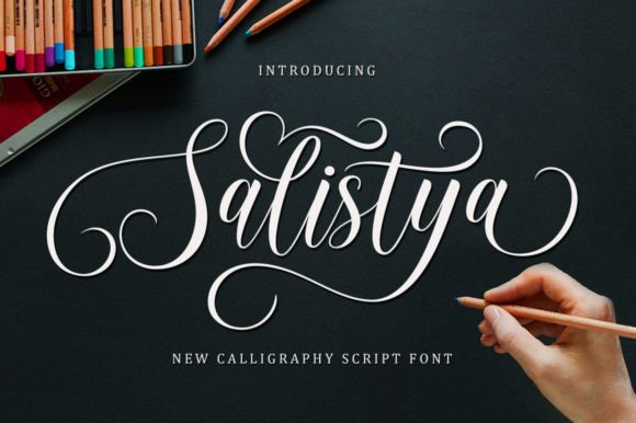 Salistya: The Flowing Handwritten Font for Elegant Design