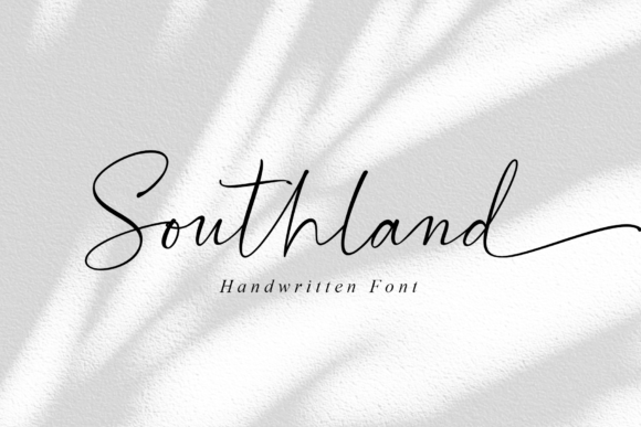 Southland: A Handwritten Font for Elegant, Original Designs