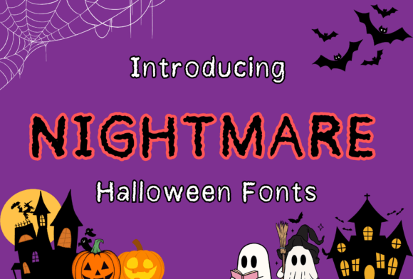 Unleash the Scream: The Nightmare Handwritten Display Typeface