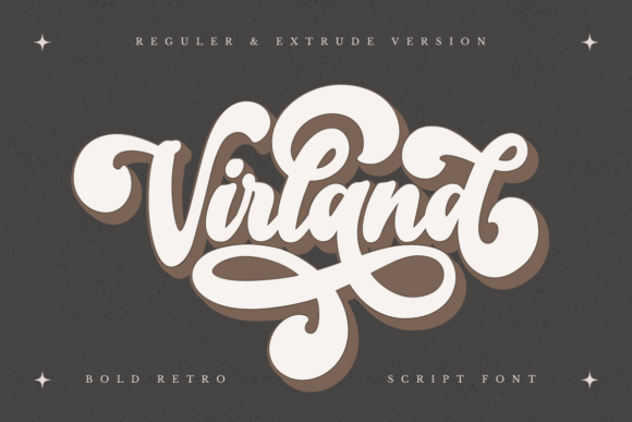Virland: A Bold Script for Authentic Branding